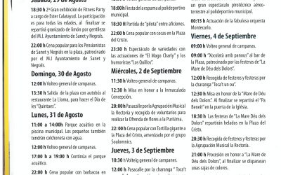 Fiestas patronales 2015