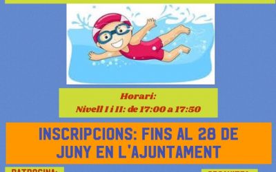 Curso de natación patrocinado por la Excma. Diputación Provincial de Alicante