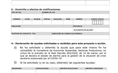 SUBVENCIONES NOMINATIVAS A FAVOR DE AUTÓNOMOS, PYMES, MICROPYMES, PEQUEÑOS EMPRESARIOS AUTÓNOMOS Y PROFESIONALES POR CAUSAS DEL COVID-19