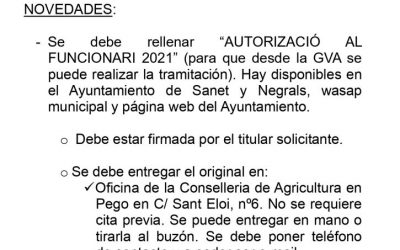 PAGAMENT ÚNIC AGRARI 2021