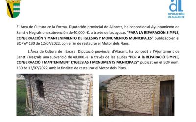 RESTAURACIÓN DEL MOTOR DELS PLANS